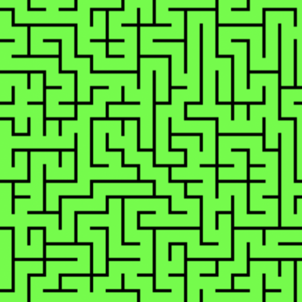 Maze Generator Example Output