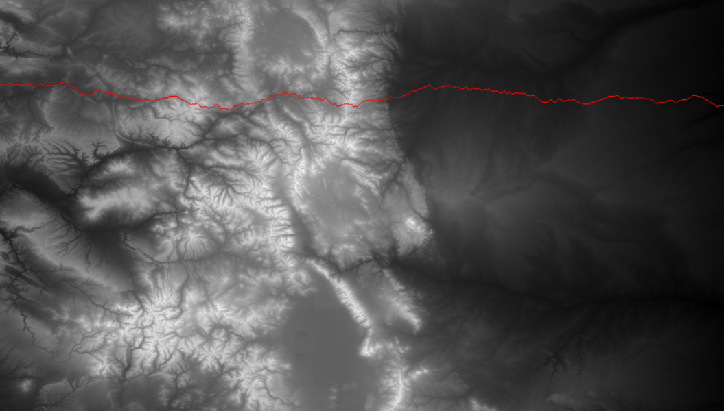 Mountain Paths Example Output